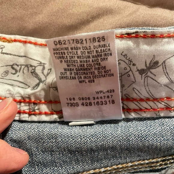Levi's Red Tag Boy's Size 10 Carpenter Blue Jeans - Picture 7 of 8